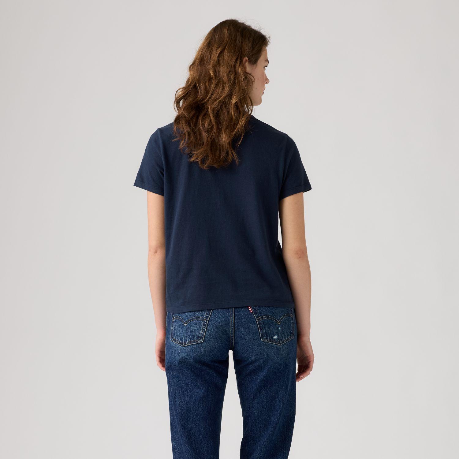 Polera Mujer Favorite Tee Azul Levis 005GV-0087-1