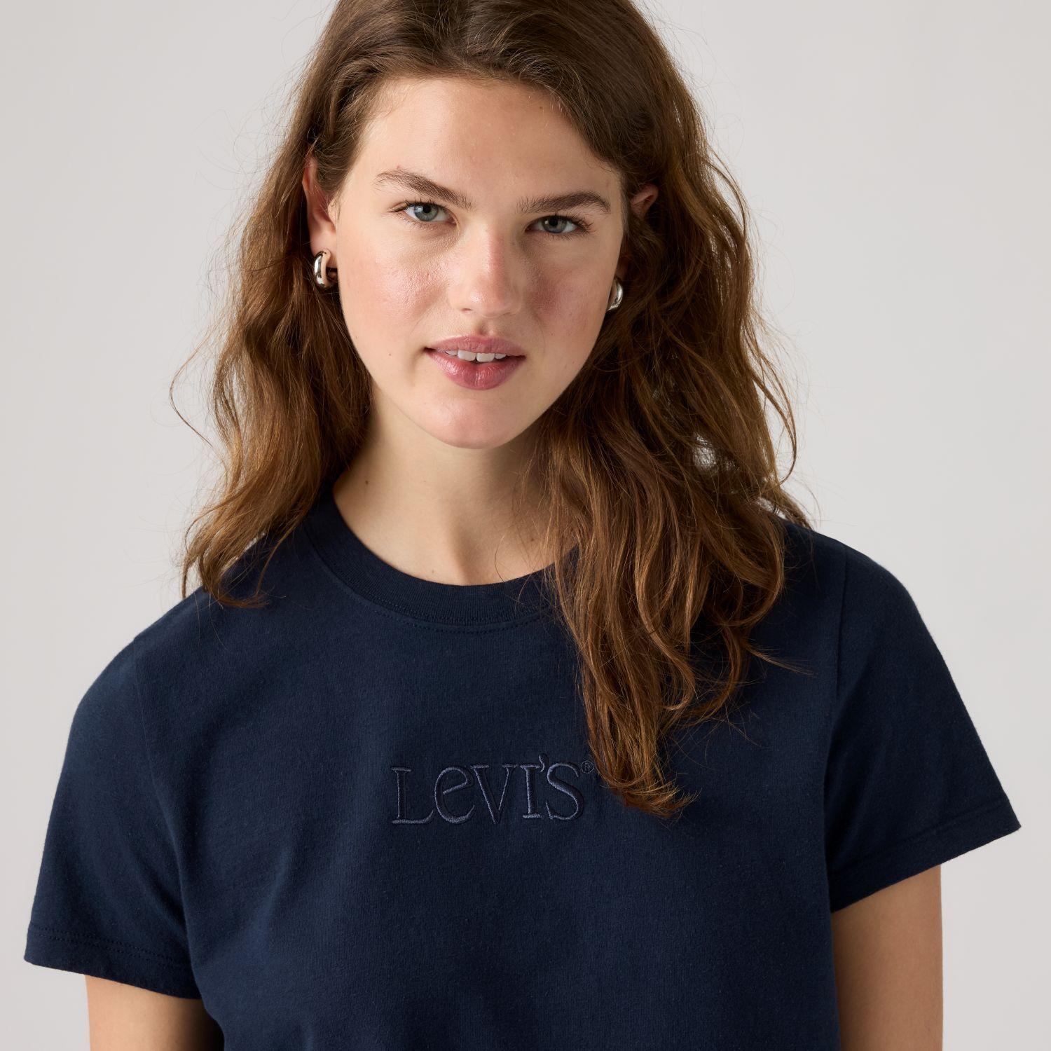 Polera Mujer Favorite Tee Azul Levis 005GV-0087-3