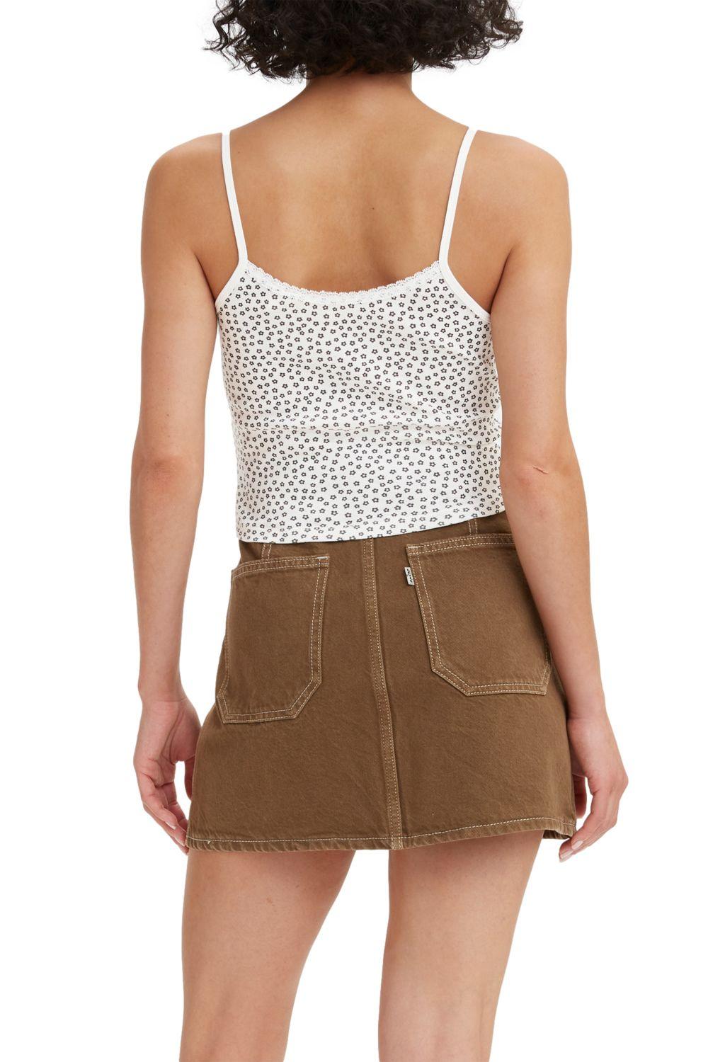 Polera Mujer Sin Mangas Blanco Levis A3383-0000-2