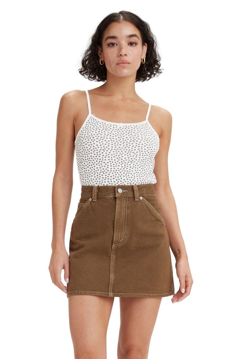 Polera Mujer Sin Mangas Blanco Levis A3383-0000-1