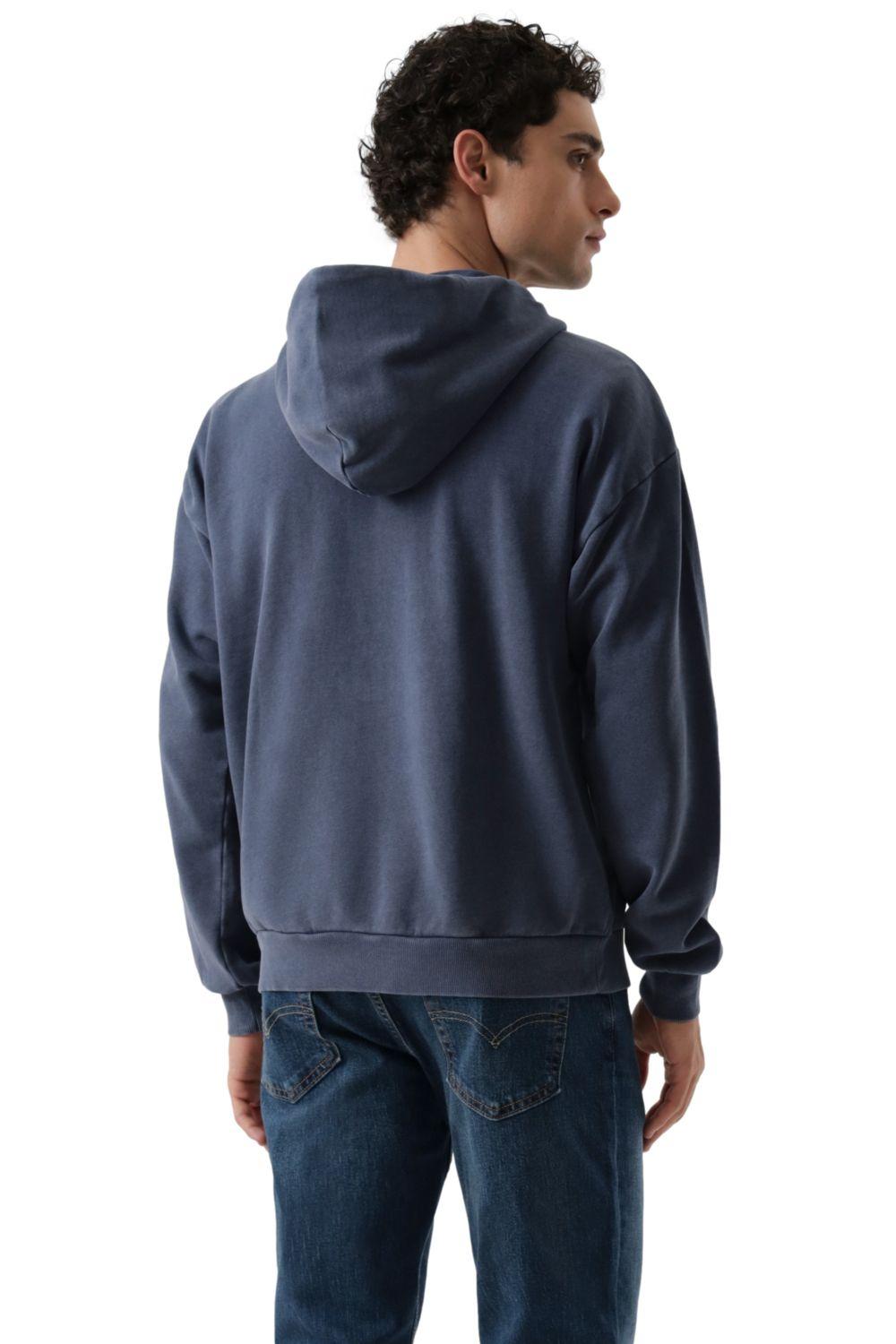 Polerón Hombre Two Horse Cropped Azul Levis 003QW-0001-2