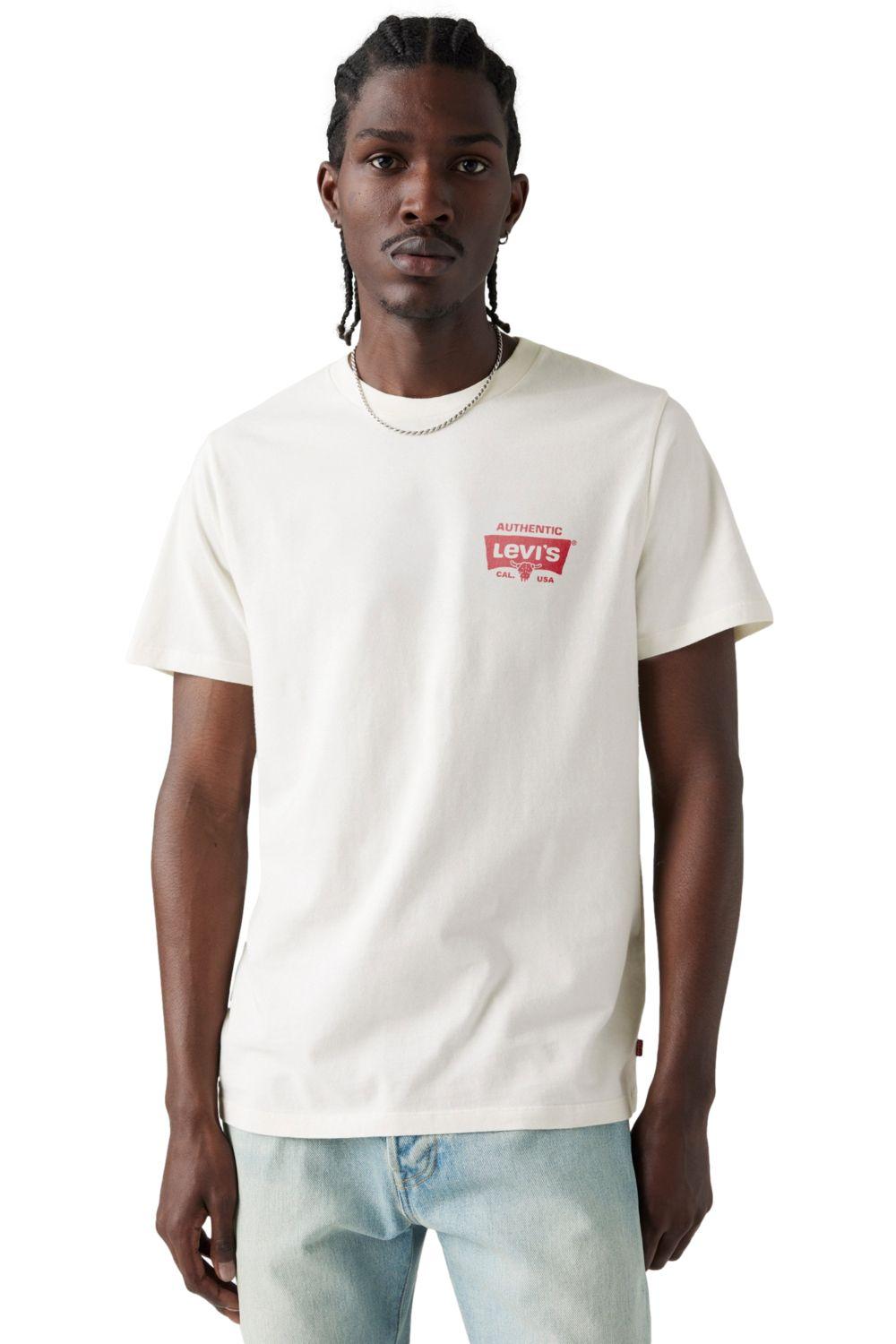 Polera Hombre Graphic Crewneck Tee Beige Levis 22491-1974-0