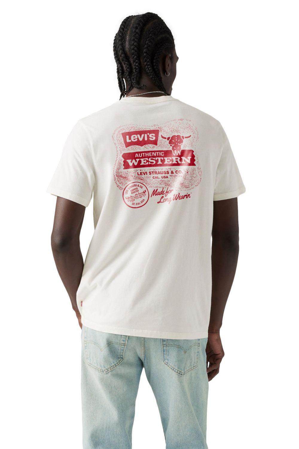 Polera Hombre Graphic Crewneck Tee Beige Levis 22491-1974-1