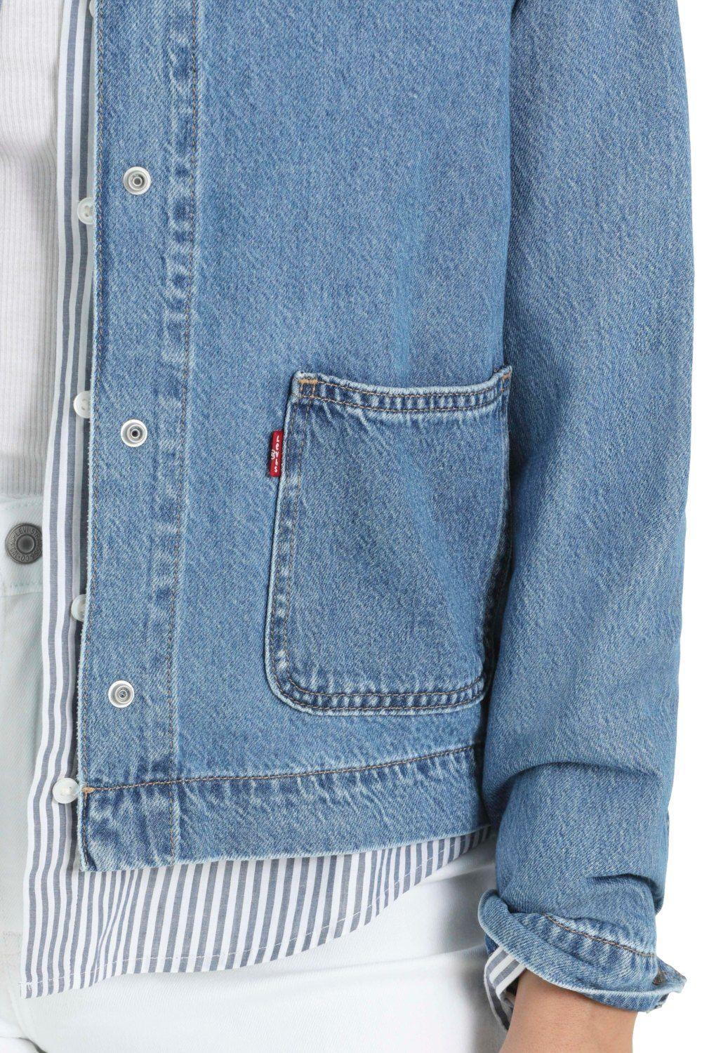 Chaqueta Mujer Workwear Azul Levis A7440-0004-4