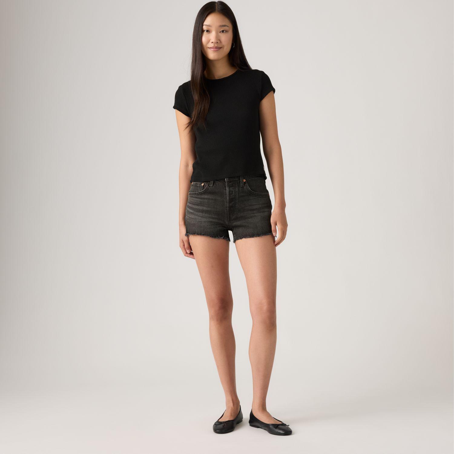 Short Mujer 501 Original Negro Levis 56327-0529-1