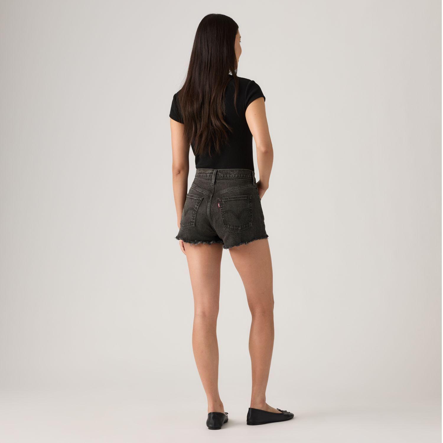 Short Mujer 501 Original Negro Levis 56327-0529-3