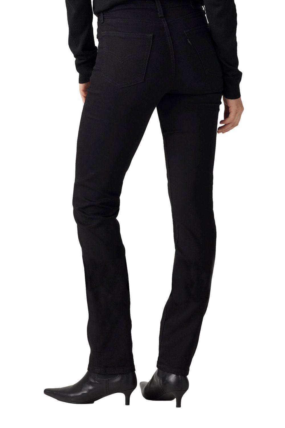 Jeans Mujer 724 High Rise Straight Negro Levis 18883-0321-2