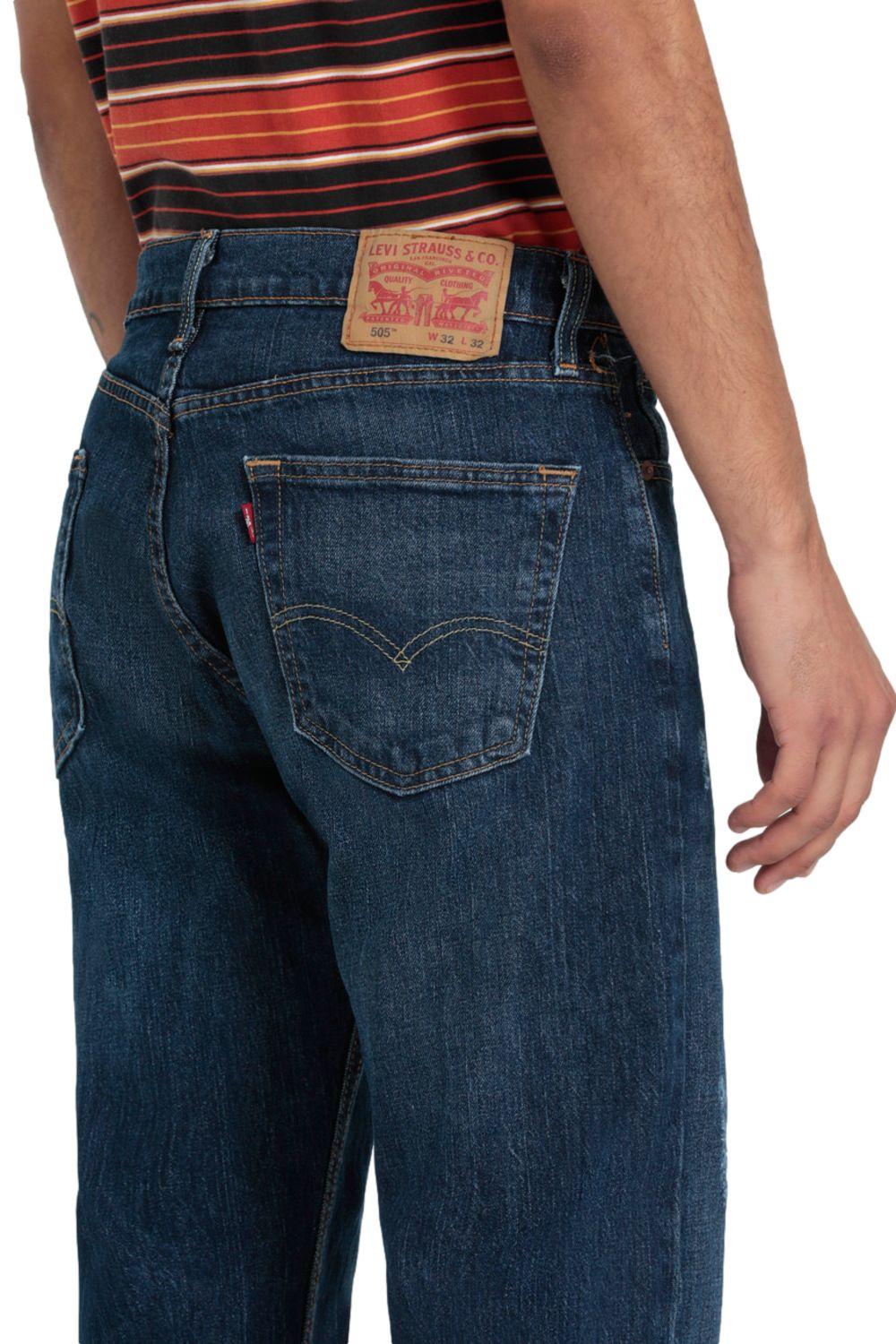 Jeans Hombre 505 Regular Azul Levis 00505-2740-3