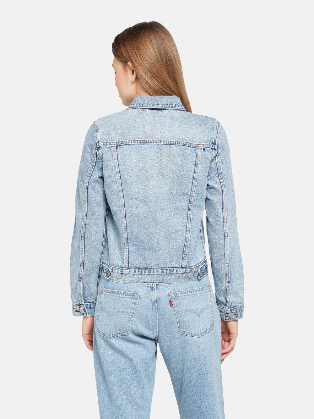 Chaqueta Mujer Original Trucker Celeste Levis 29945-0100-1