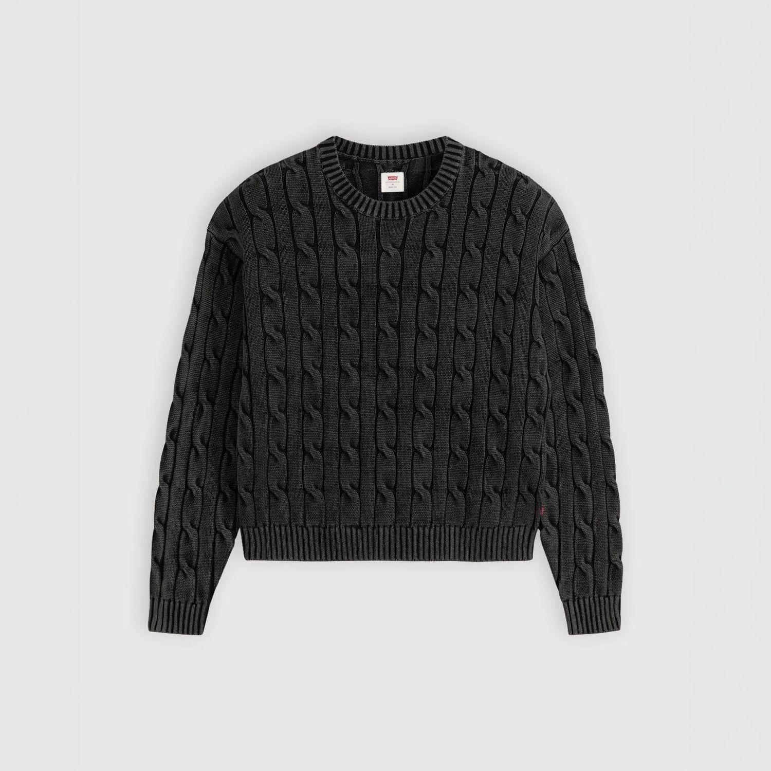 Sweater Hombre Carmel Cable Crew Negro Levis 0058W-0002-4