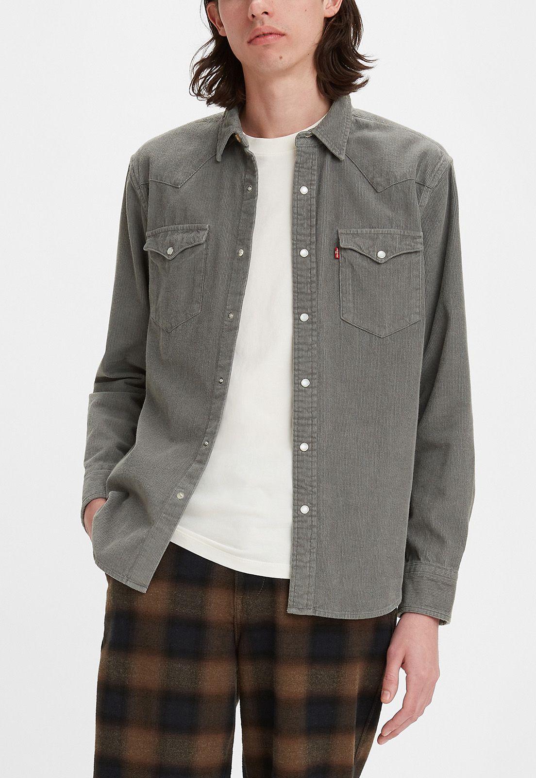 Camisa Hombre Western Gris Levis 85745-0063-0