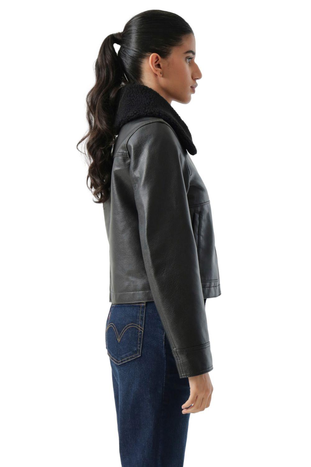 Chaqueta Mujer Vintage Aviator Sherpa Café Levis 59544-0736-1