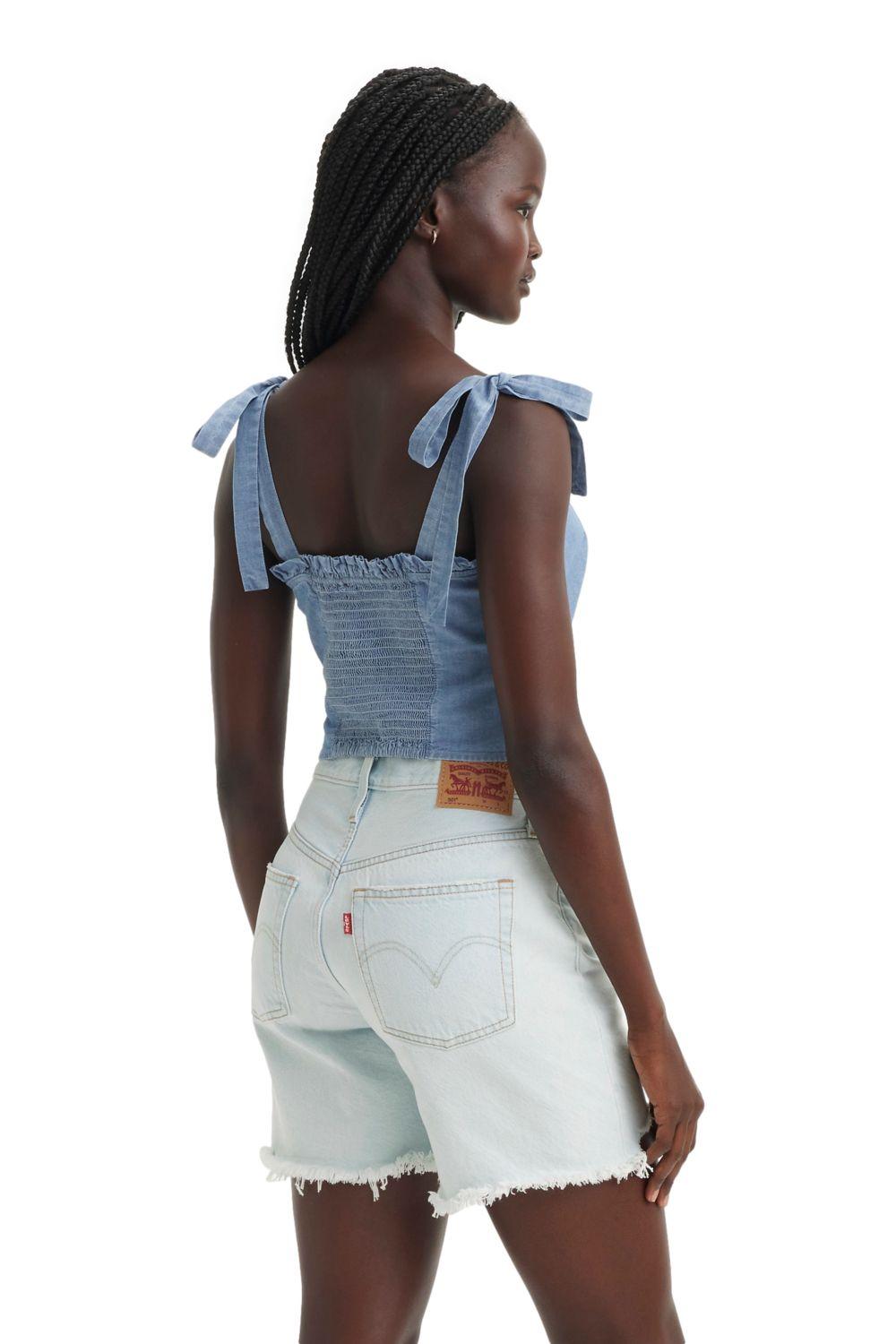 Blusa Mujer Luciana Celeste Levis A8680-0009-2