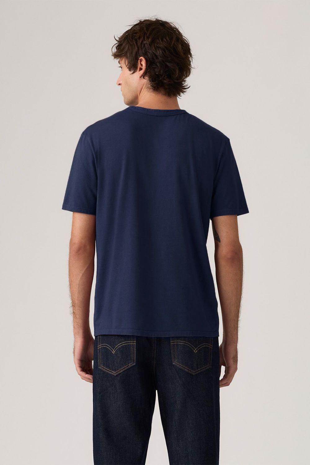 Polera Hombre Icon Tee Azul Levis 005GX-0015-1