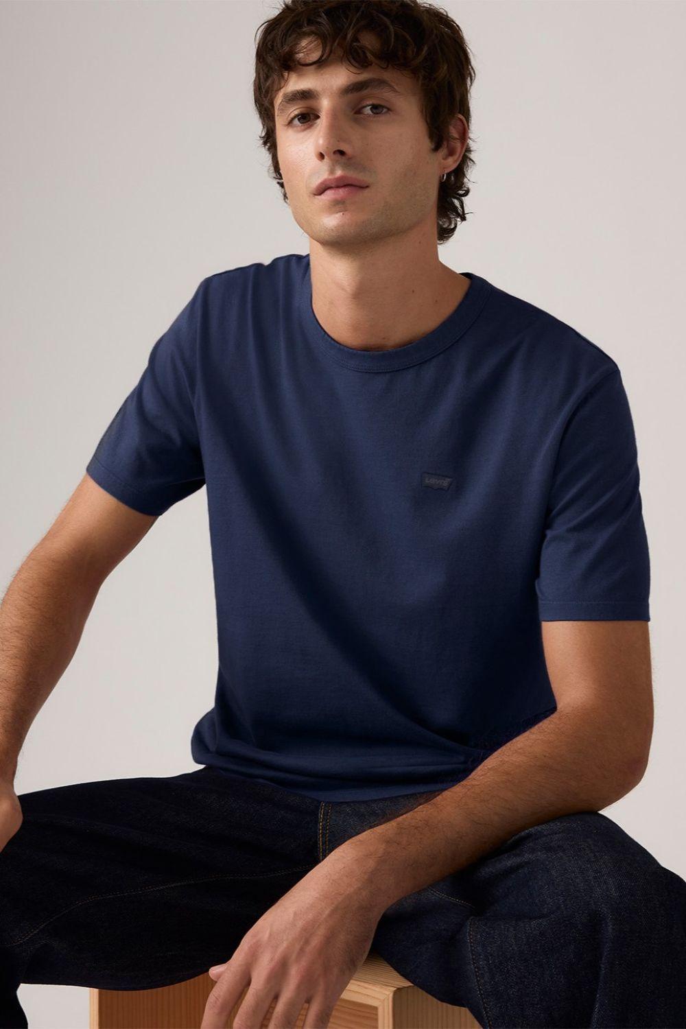 Polera Hombre Icon Tee Azul Levis 005GX-0015-2