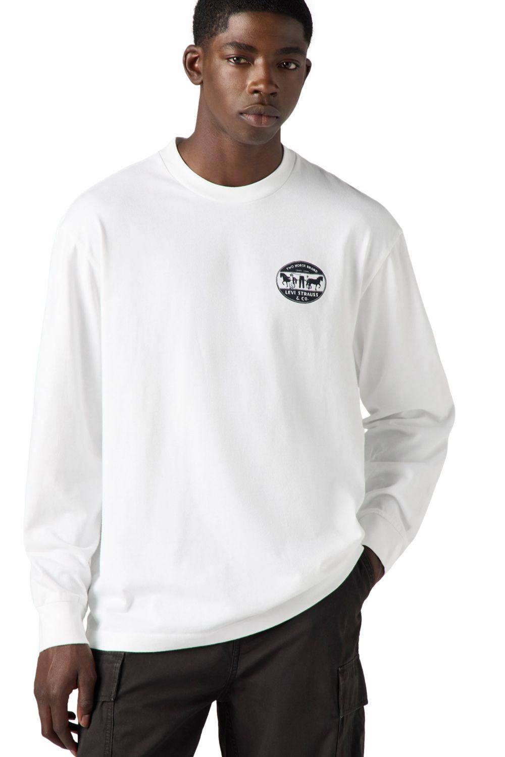 Polera Hombre Graphic Authentic Tee Blanco Levis A6145-0051-2