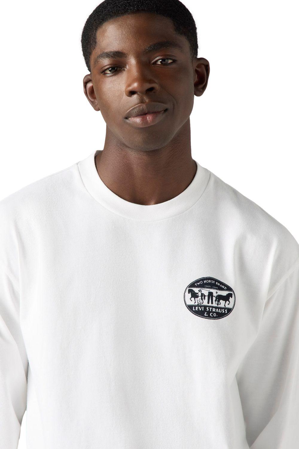 Polera Hombre Graphic Authentic Tee Blanco Levis A6145-0051-3