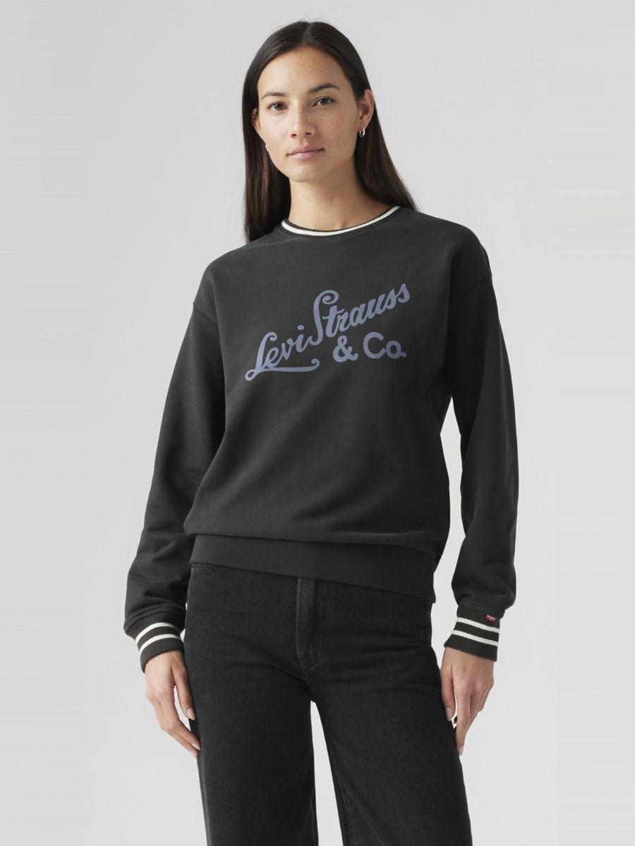Polerón Mujer Regular Fit Negro Levis 0002L-0000-0