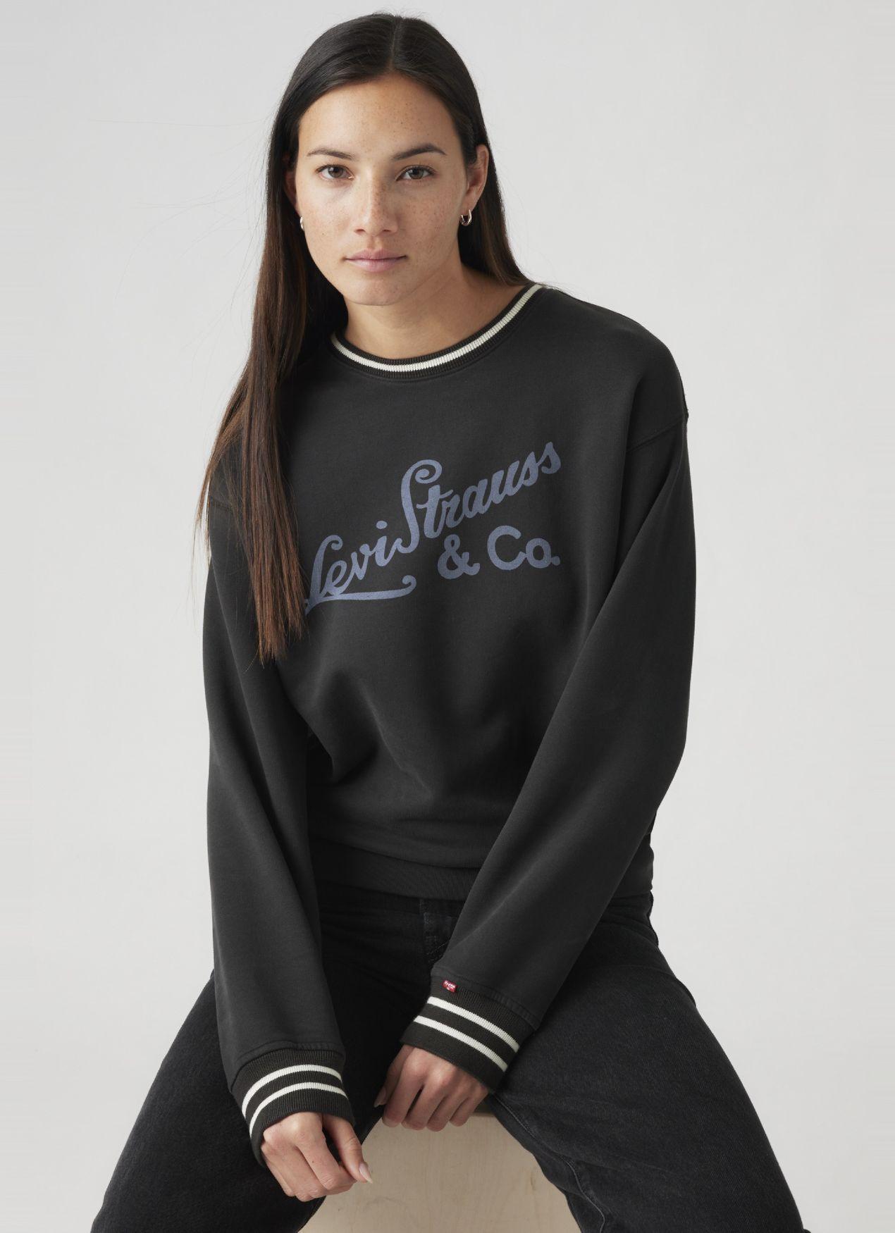 Polerón Mujer Regular Fit Negro Levis 0002L-0000-2