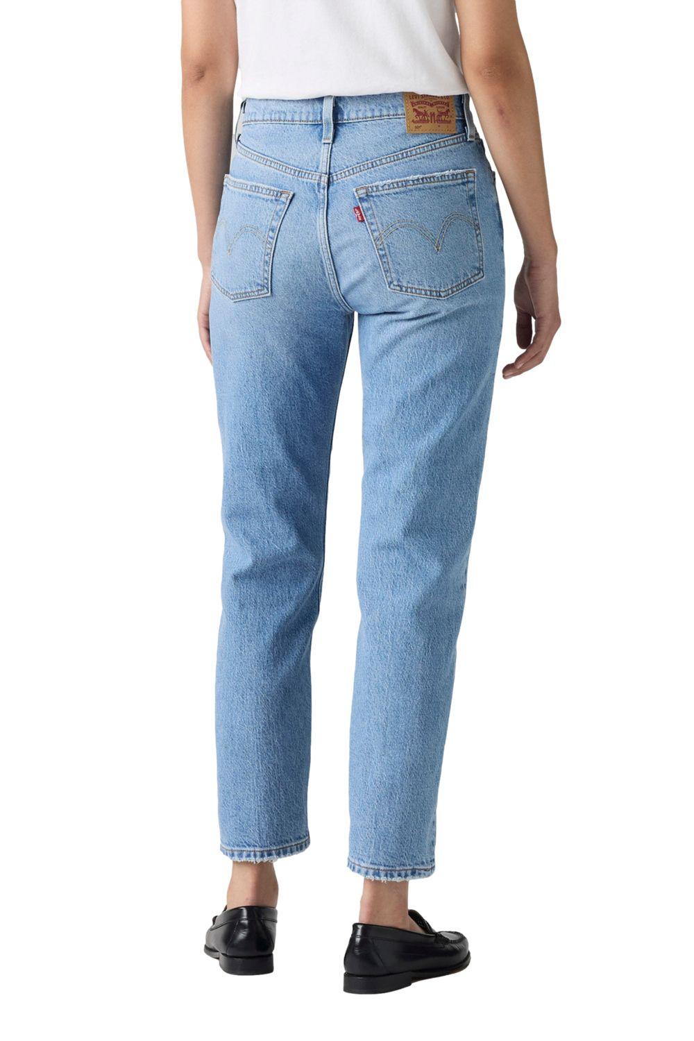 Jeans Mujer 501 Crop Celeste Levis 36200-0382-2