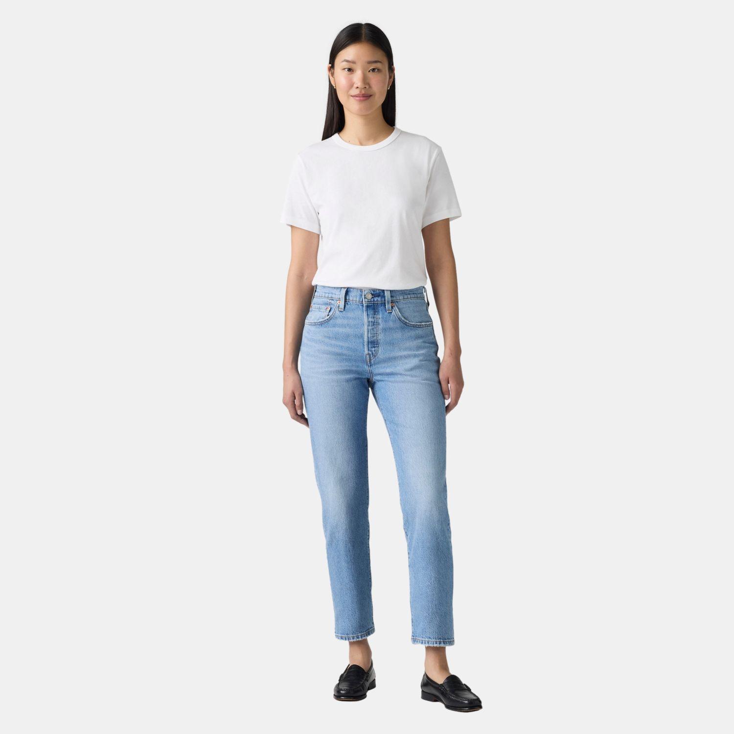 Jeans Mujer 501 Crop Celeste Levis 36200-0382-1
