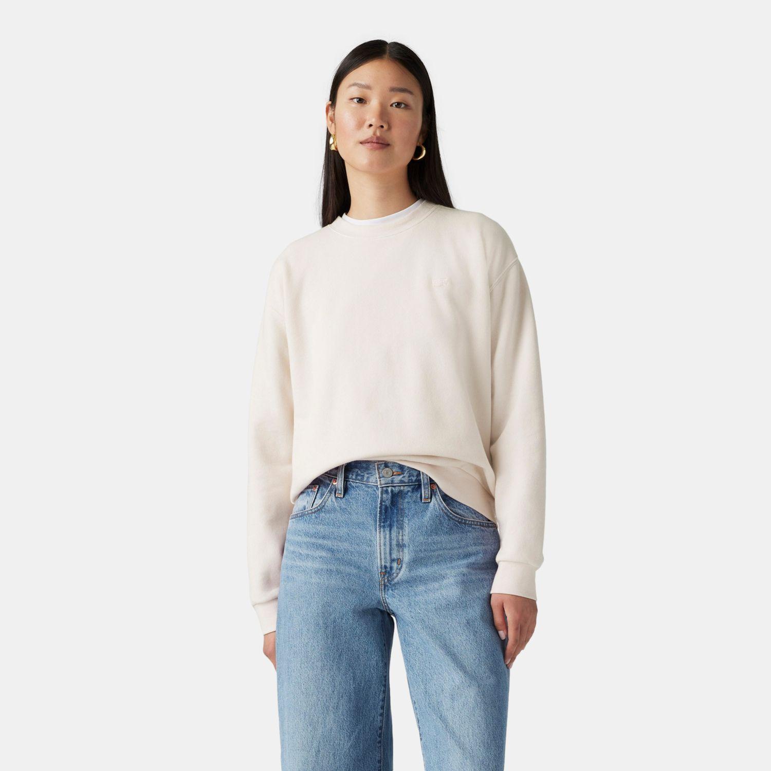 Polerón Mujer Everyday Sweatshirt Blanco Levis A5942-0036-0