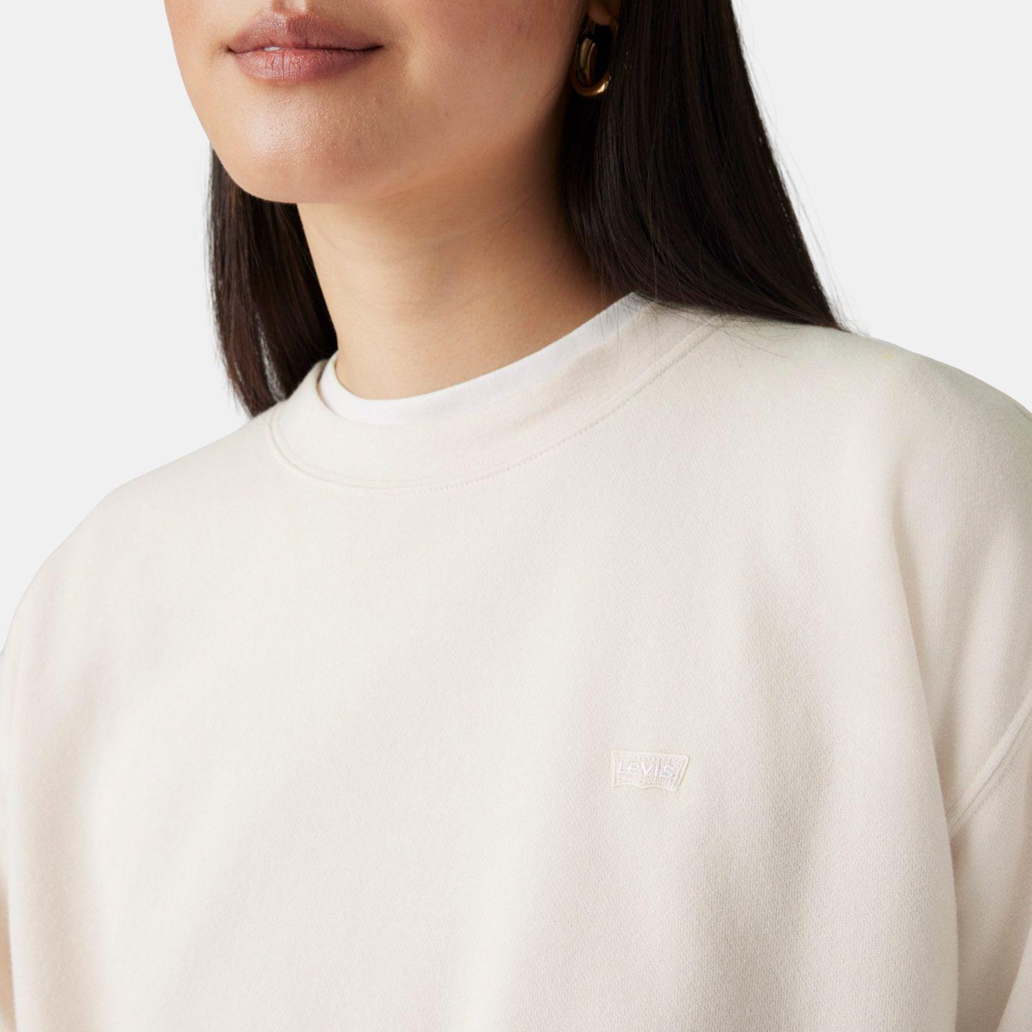 Polerón Mujer Everyday Sweatshirt Blanco Levis A5942-0036-3