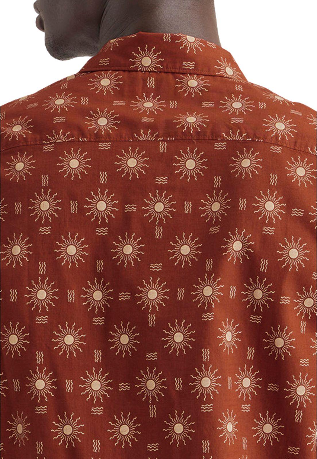 Camisa Hombre Camp Regular Fit Rojo A1732-0039-3