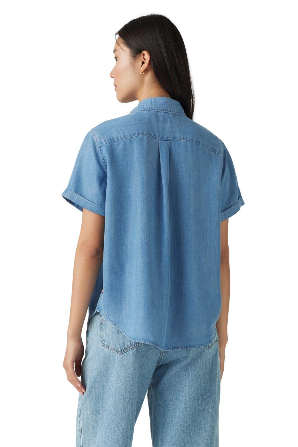 Blusa Mujer Darlene Shirt Celeste Levis 001SJ-0004-1
