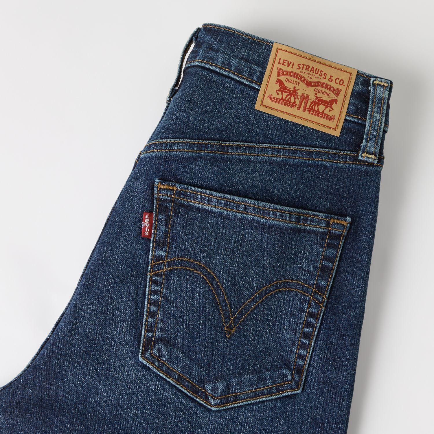 Jeans Mujer Ribcage Straight Ankle Azul Levis 72693-0301-4