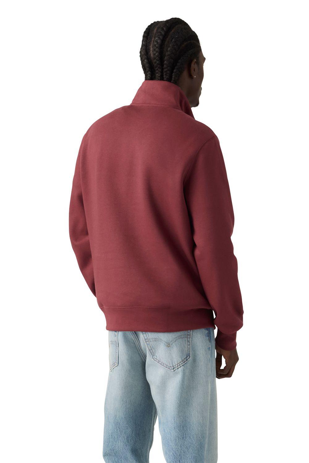 Polerón Hombre Core Hm 1/4 Zip Burdeo Levis 000VT-0004-1