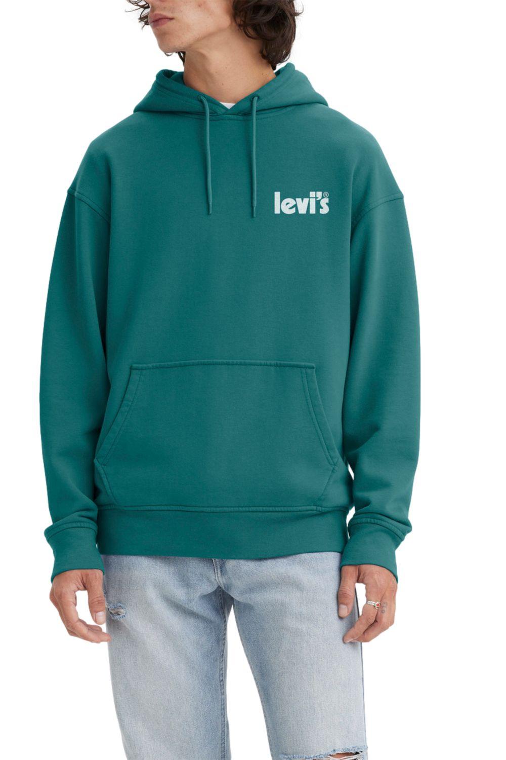 Polerón Hombre Hoodie Verde Levis 38479-0165-0