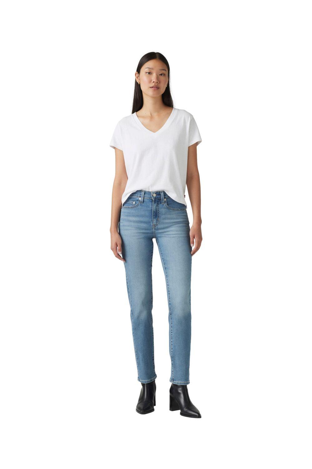 Jeans Mujer 724 High Rise Straight Celeste Levis 18883-0356-3