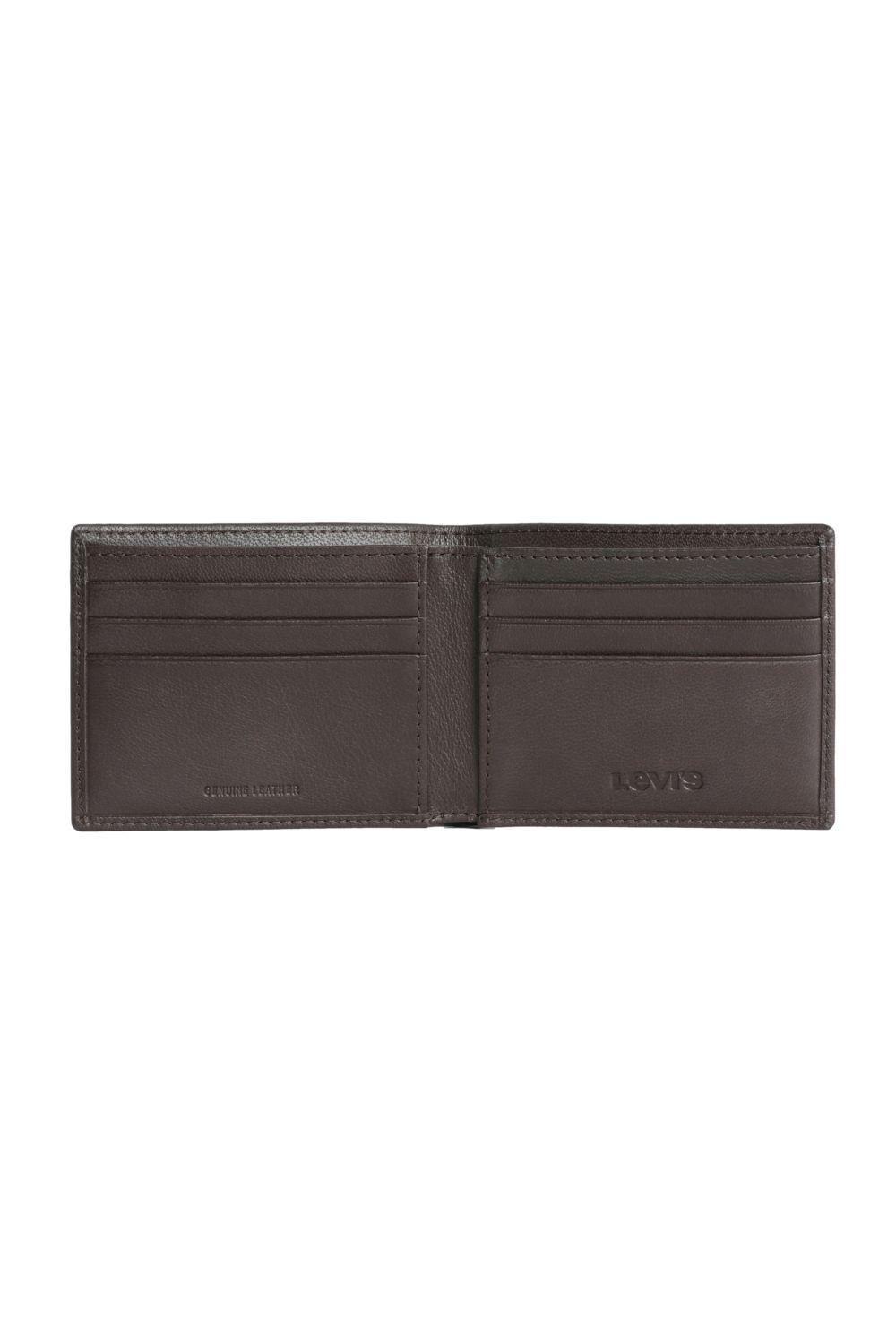 Billetera Hombre Wallet Bifold Café Levis 87522-0120-2