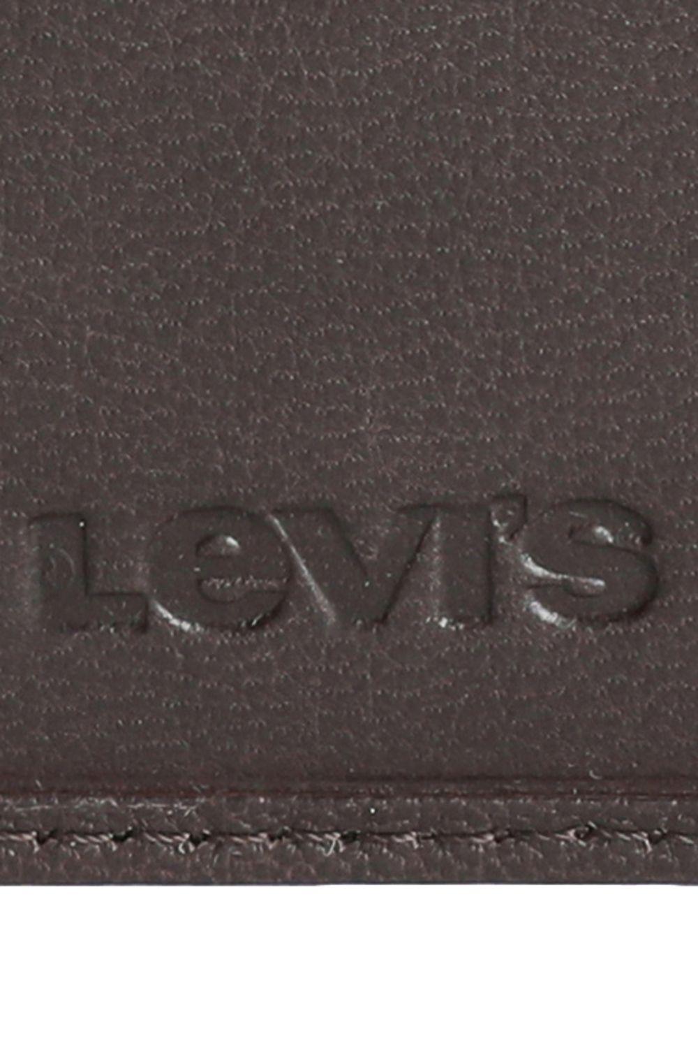 Billetera Hombre Wallet Bifold Café Levis 87522-0120-3