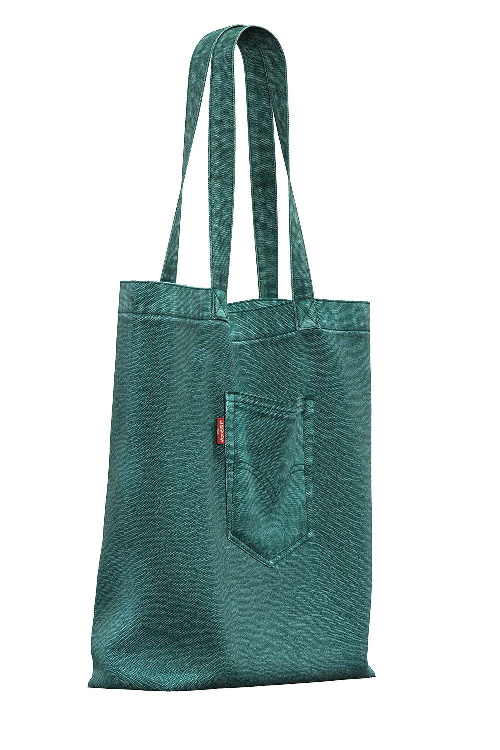 Bolso Mujer Back Pocket Tote Elevation Verde Levis 005FV-0001-2