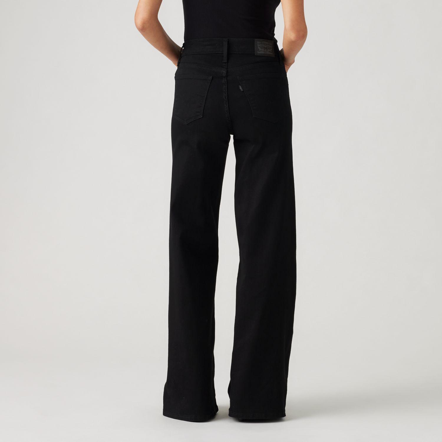 Jeans Mujer 318 Shaping Wide Leg Negro Levis 001PZ-0005-5