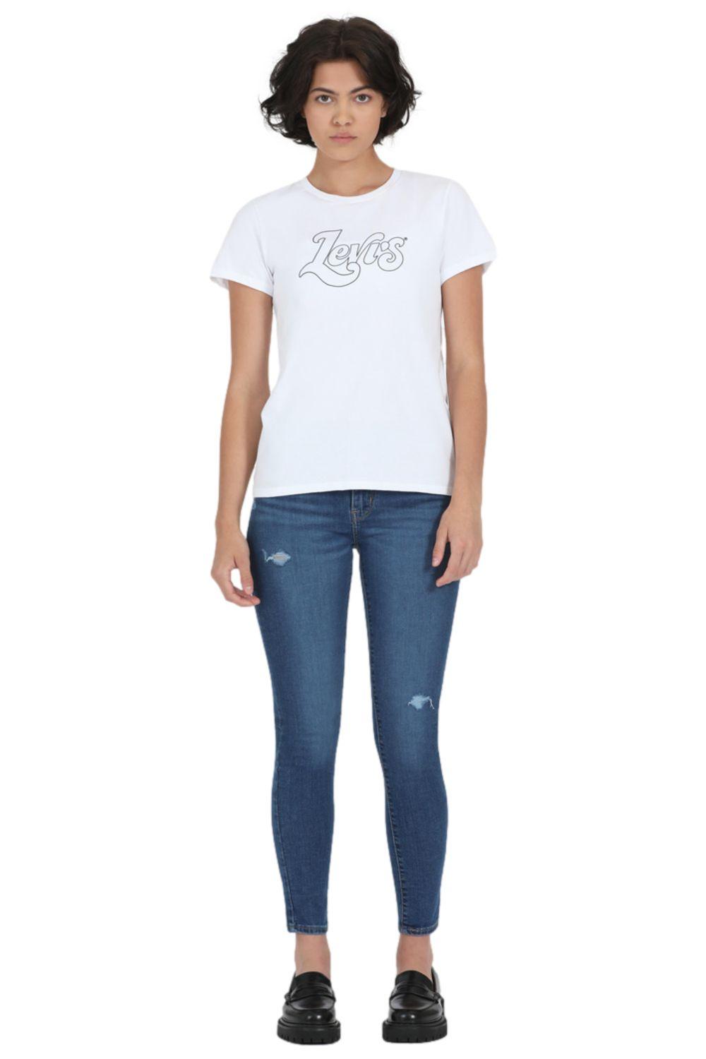 Jeans Mujer 710 Super Skinny Azul Levis 17778-0484-3