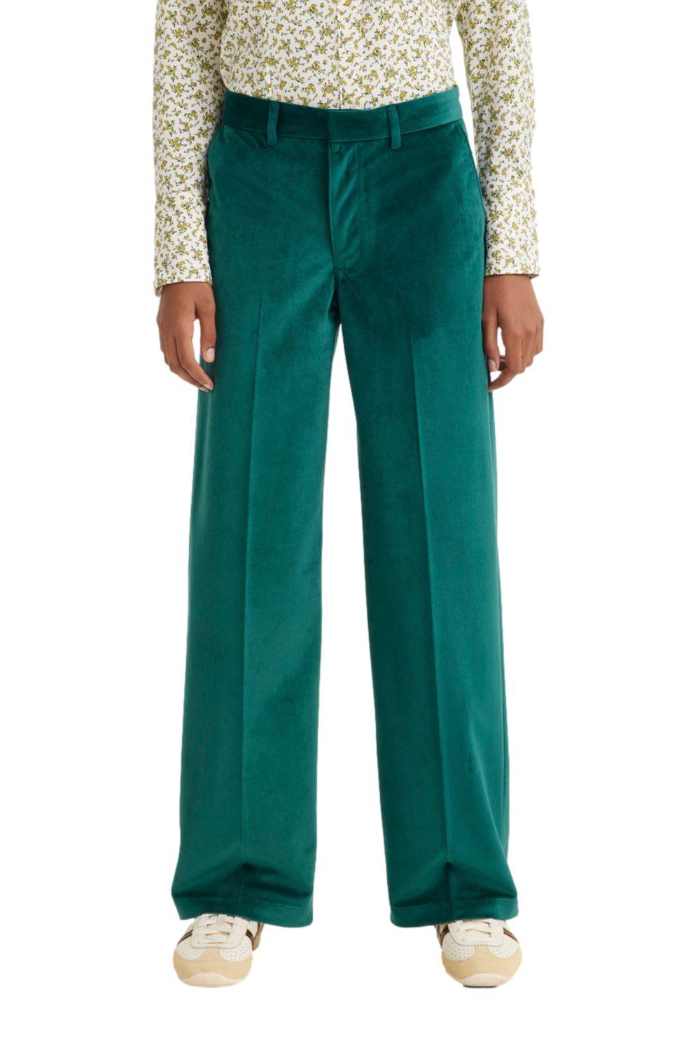 Jeans Mujer Baggy Trouser Verde Levis A4674-0005-0