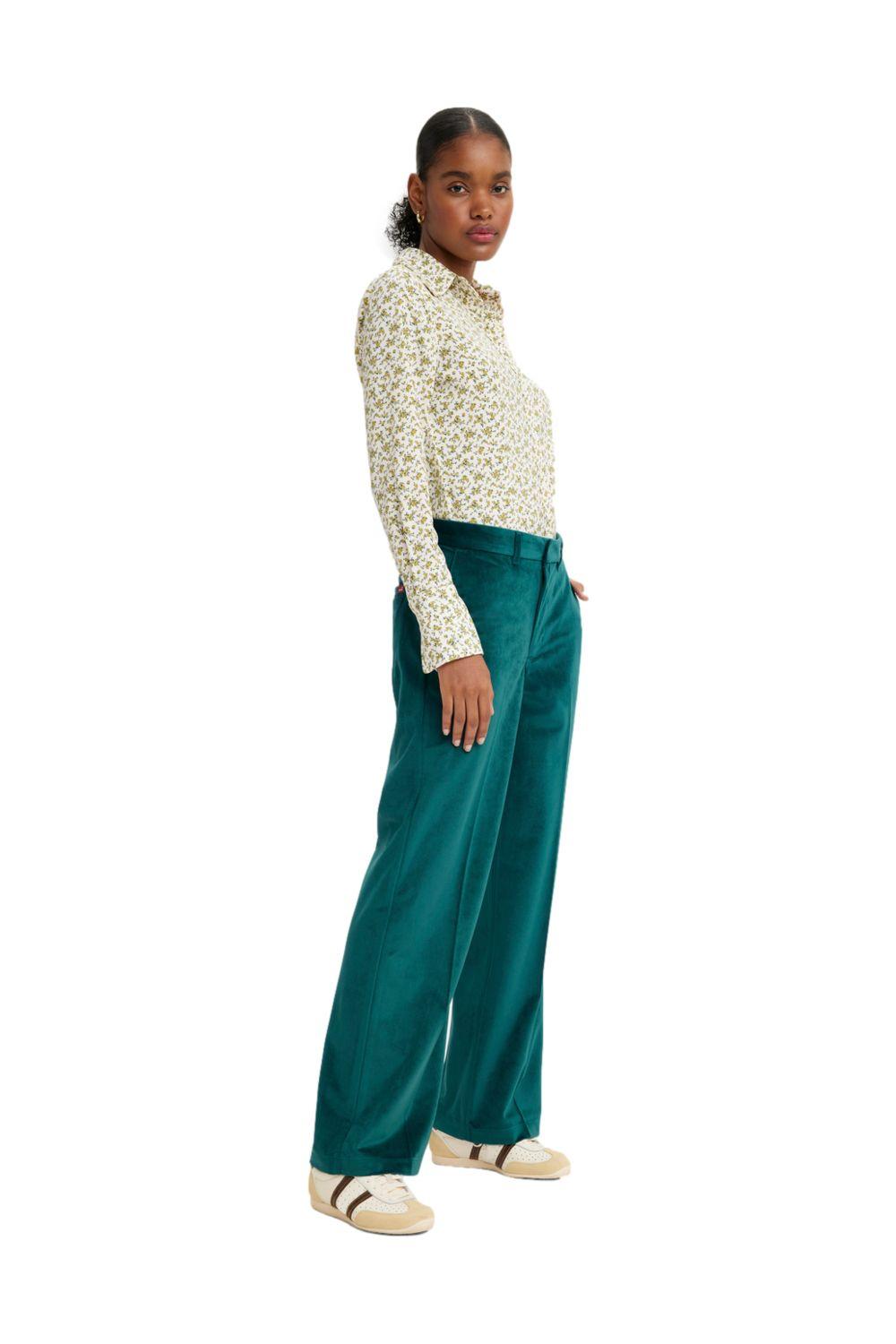 Jeans Mujer Baggy Trouser Verde Levis A4674-0005-3