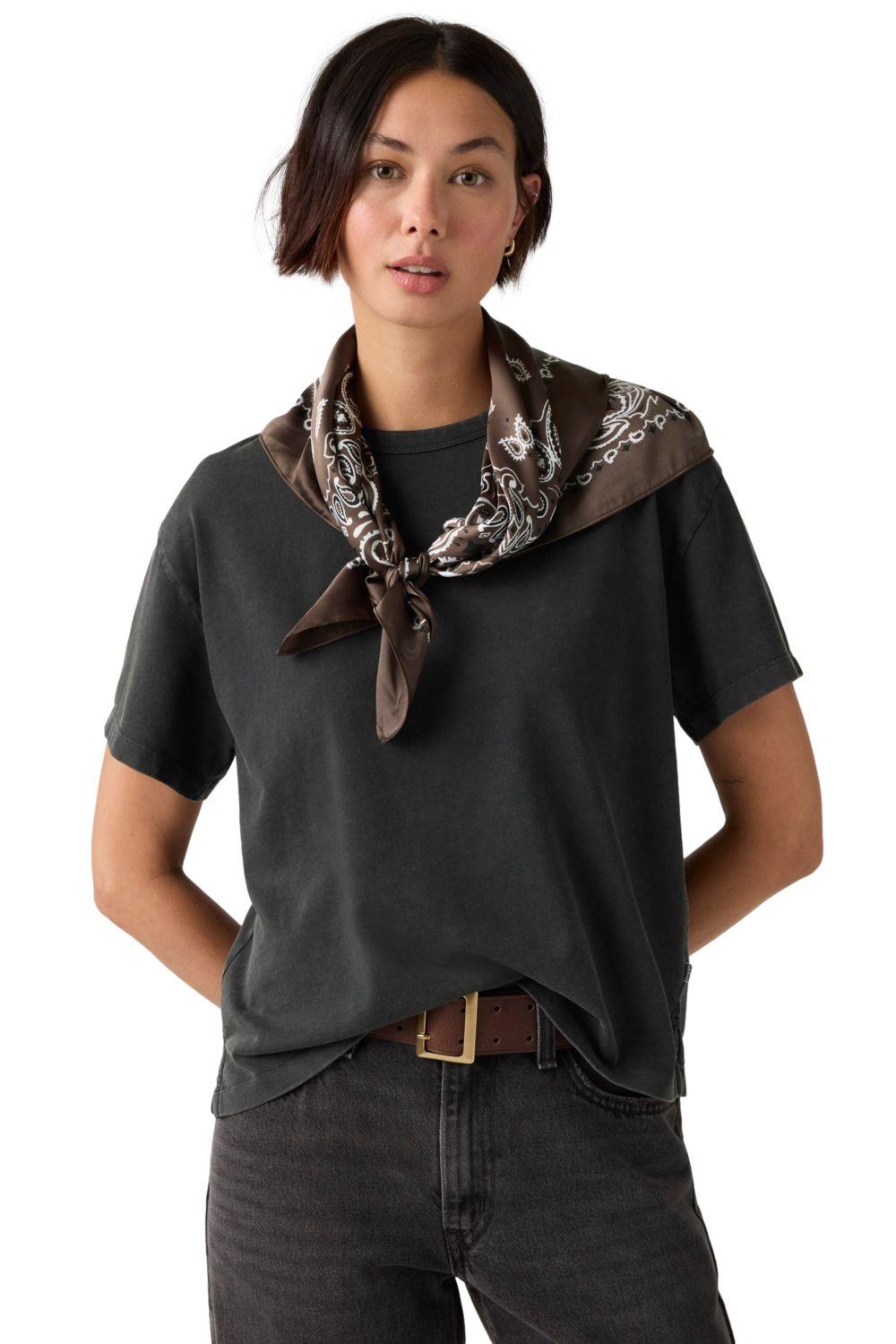 Polera Mujer Vintage Ss Tee Negro Levis 005IX-0001-3