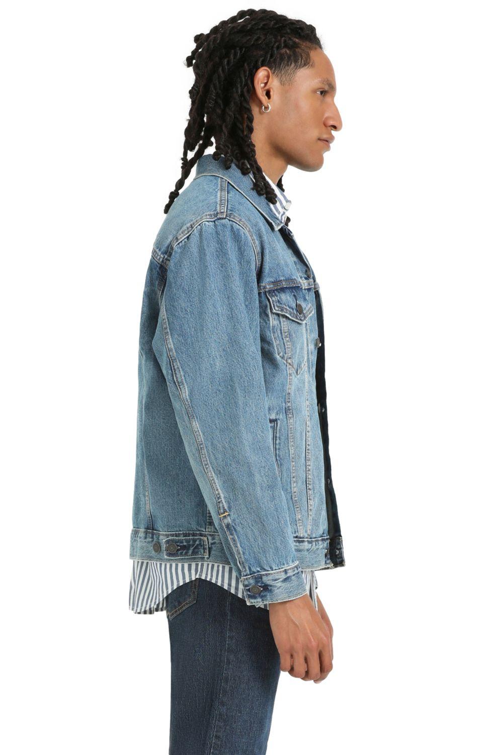 Chaqueta Hombre Relaxed Fit Trucker Azul Levis A5782-0013-1