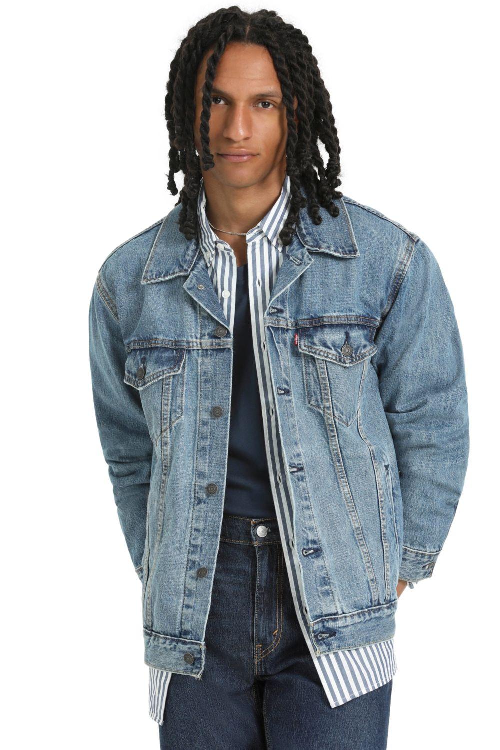 Chaqueta Hombre Relaxed Fit Trucker Azul Levis A5782-0013-4
