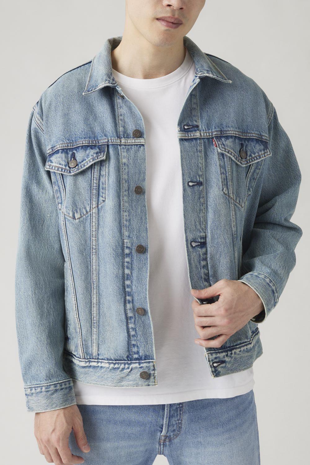Chaqueta Hombre Relaxed Fit Trucker Azul Levis A5782-0013-2