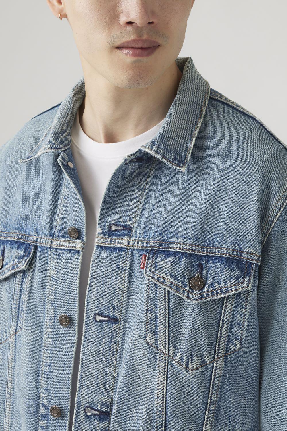 Chaqueta Hombre Relaxed Fit Trucker Azul Levis A5782-0013-3