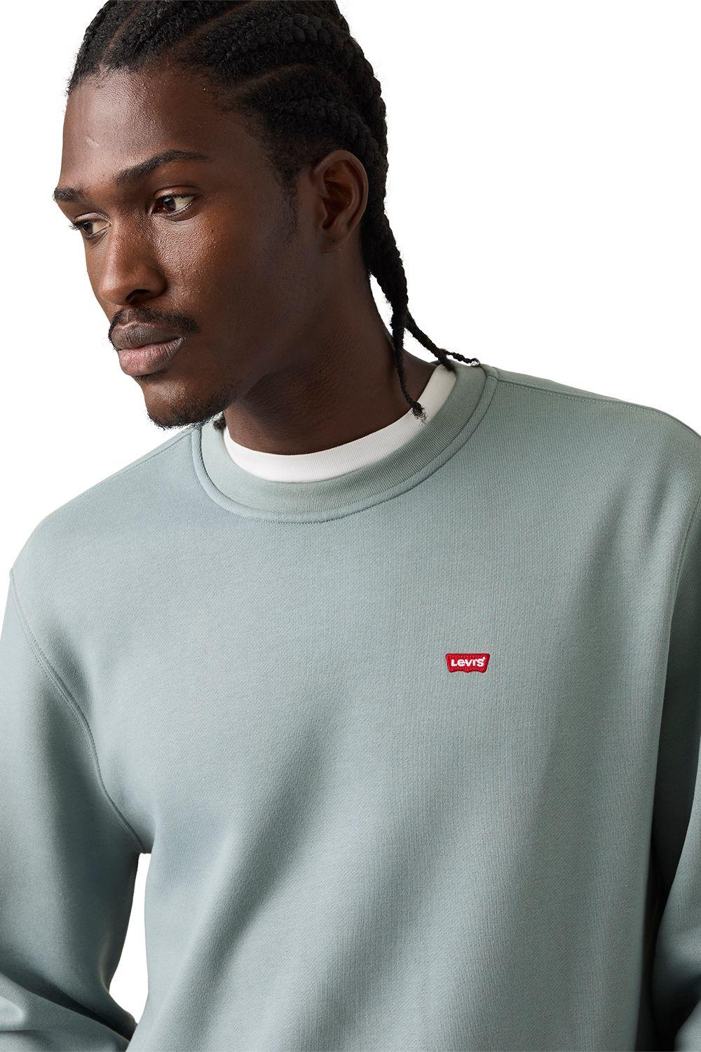 Polerón Hombre Core Ng Crew Sweatshirt Celeste Levis 34257-0067-3