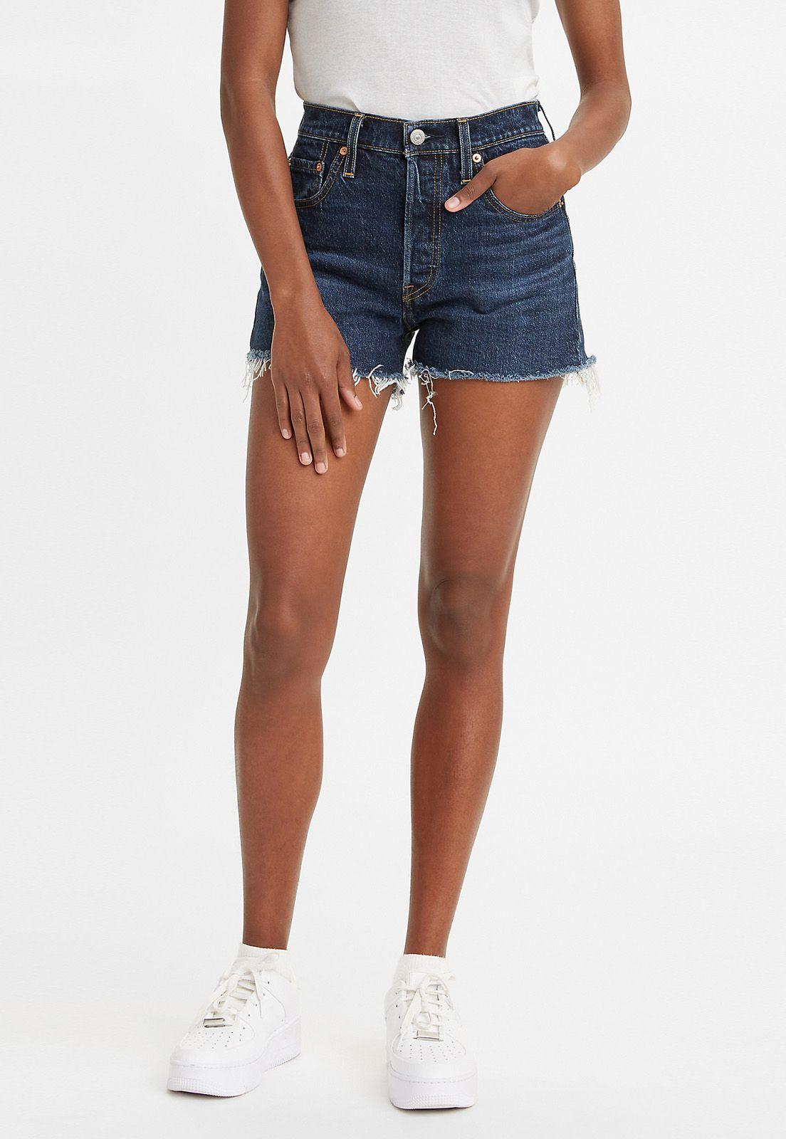Shorts Mujer 501 Original Azul Oscuro Levis 56327-0225-0