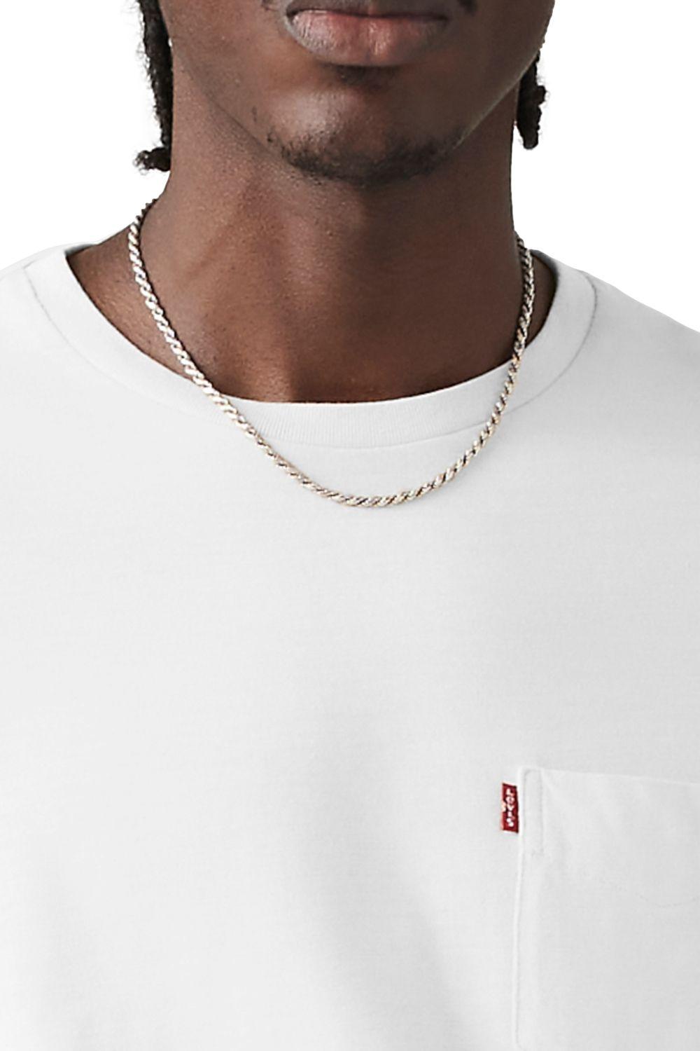 Polera Hombre The Hw Pocket Tee Blanco Levis A8605-0000-2