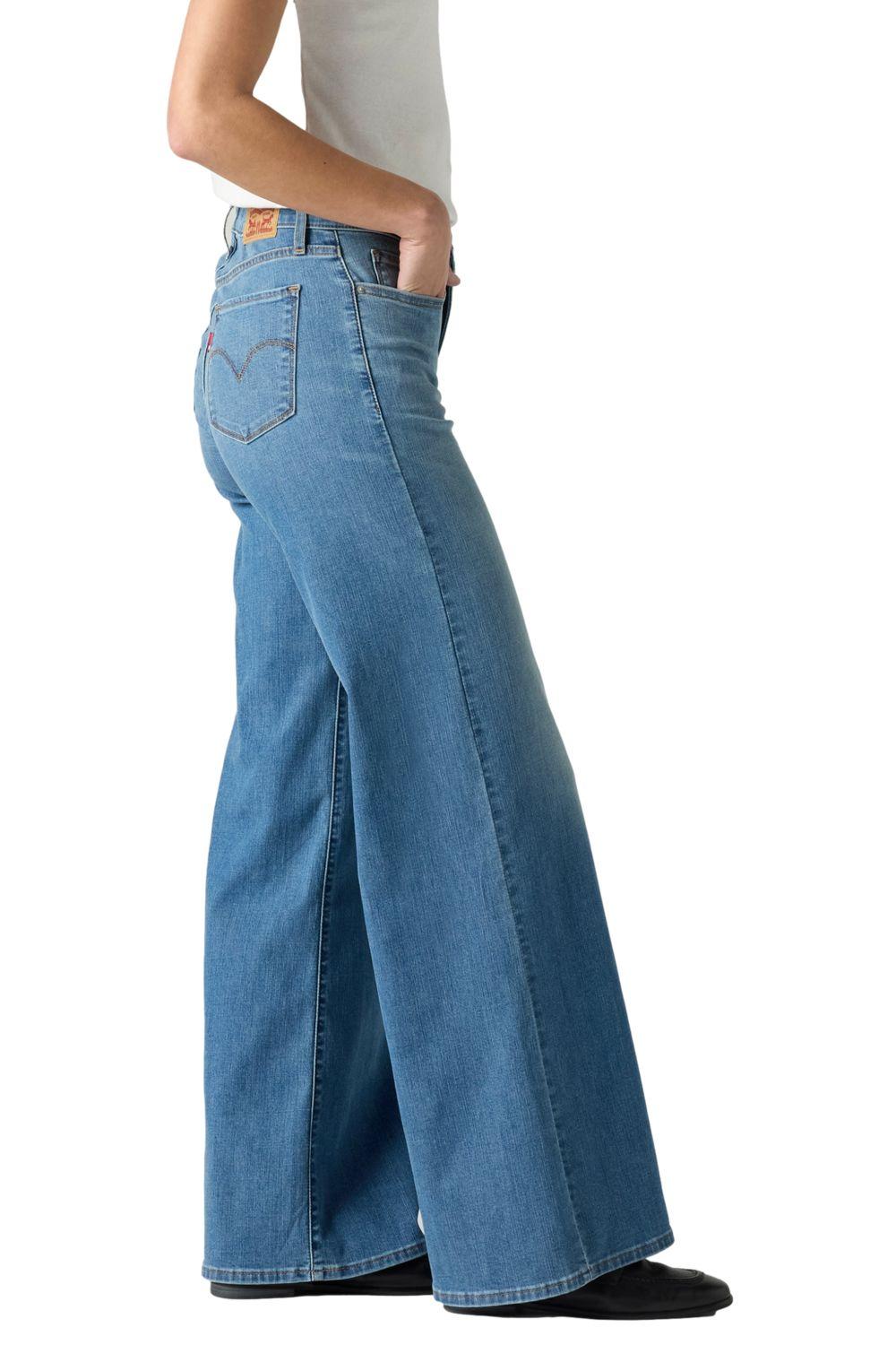 Jeans Mujer 318 Shaping Wide Leg Azul Levis 001PZ-0015-2