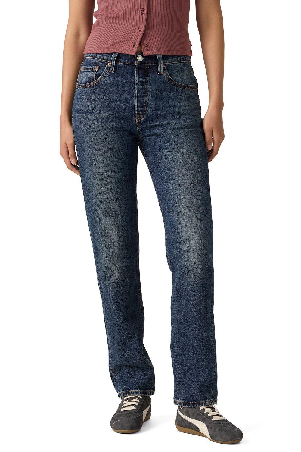 Jeans Mujer 501 For Women Azul Levis 12501-0655-0